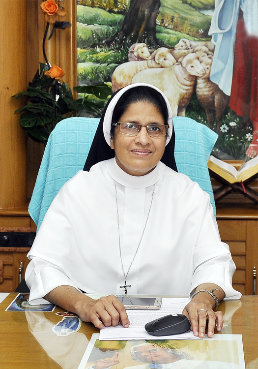Principal Rev. Sr. Anice SJC - St Marys School, Chevarambalam, Calicut