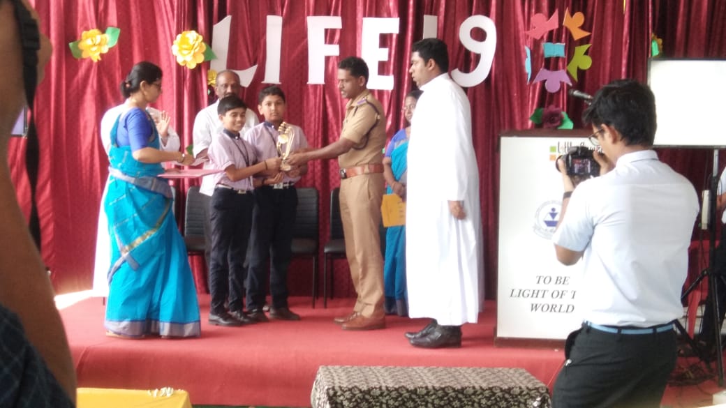Our Winners at Inter School Quiz LIFE-19 -1