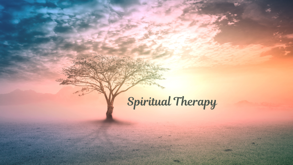 Spiritual therapy a message from the Principal